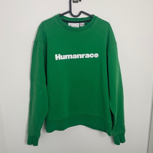 Adidas Humanrace Pharrell Williams SSENSE Limited Edition Sweatshirt Green L - Picture 2 of 10